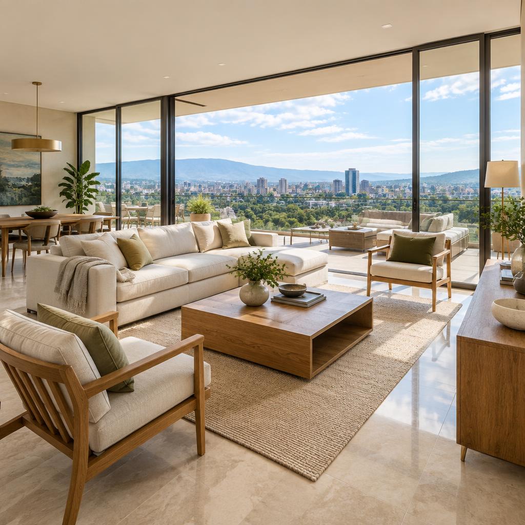 Apartamento con vistas a la ciudad en Tegucigalpa